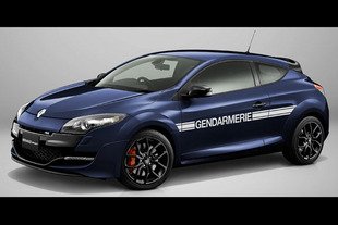 La Mégane RS Gendarmerie vendue au Japon