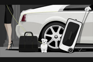 Une nouvelle collection de bagages pour la Rolls-Royce Wraith