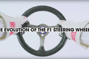 L'évolution des volants de Formule 1 en vidéo