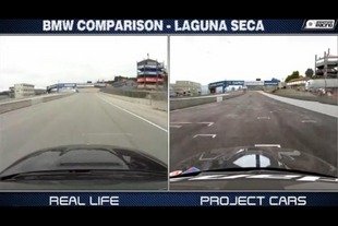 Comparaison Project CARS vs Réel