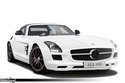 Mercedes SLS Matt White Edition