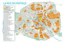 La carte actuelle des Zones 30 (Mairie de Paris)