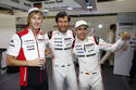 Brendon Hartley, Mark Webber et Timo Bernhard