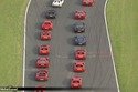 Record du monde du plus grand nombre de Ferrari en parade en 2007