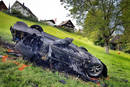 Richard Hammond accidenté - Crédit photo : Jeremy Clarkson/twitter
