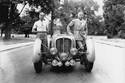 Paul et Mongin et la Delahaye 135 S de 1935 - Crédit photo : RM Auctions
