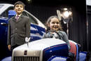 Hari Rajyaguru et Molly Matthews et la Rolls-Royce SRH
