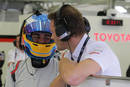 Fernando Alonso et Alex Wurz - Crédit image : Toyota