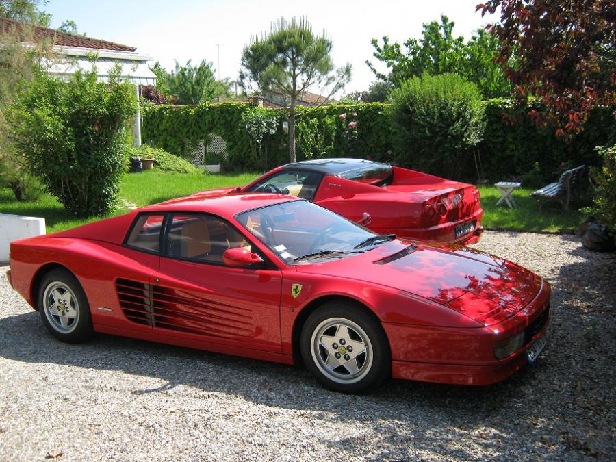 FERRARI TESTAROSSA 4.9l 390 ch coupé 1991