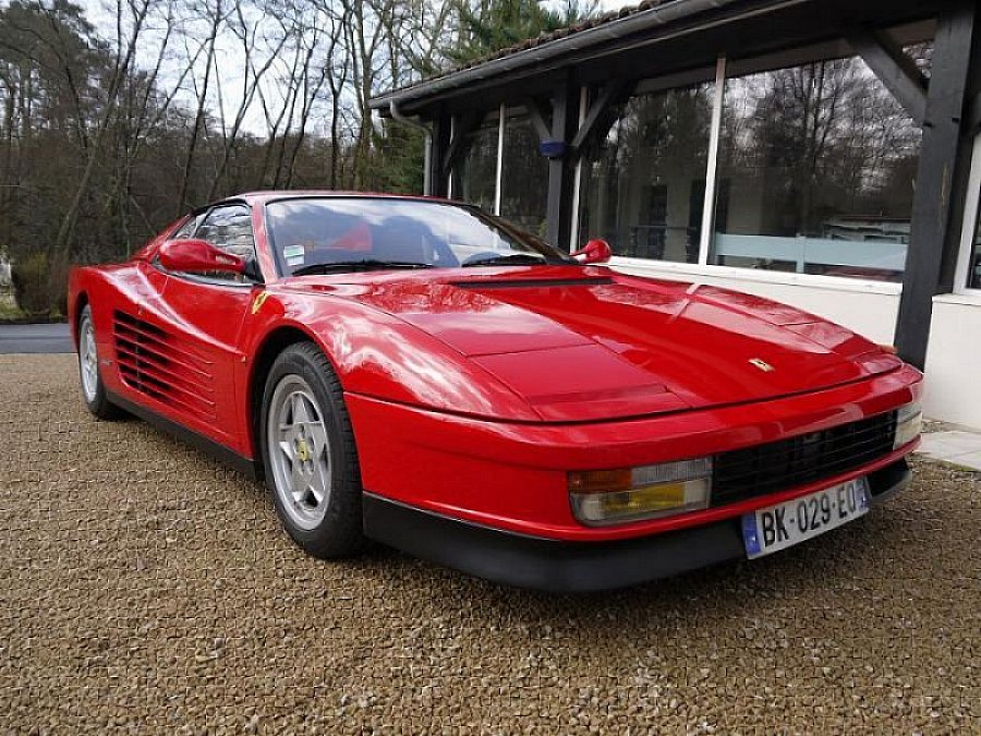 FERRARI TESTAROSSA 4.9l 390 ch coupé 1991