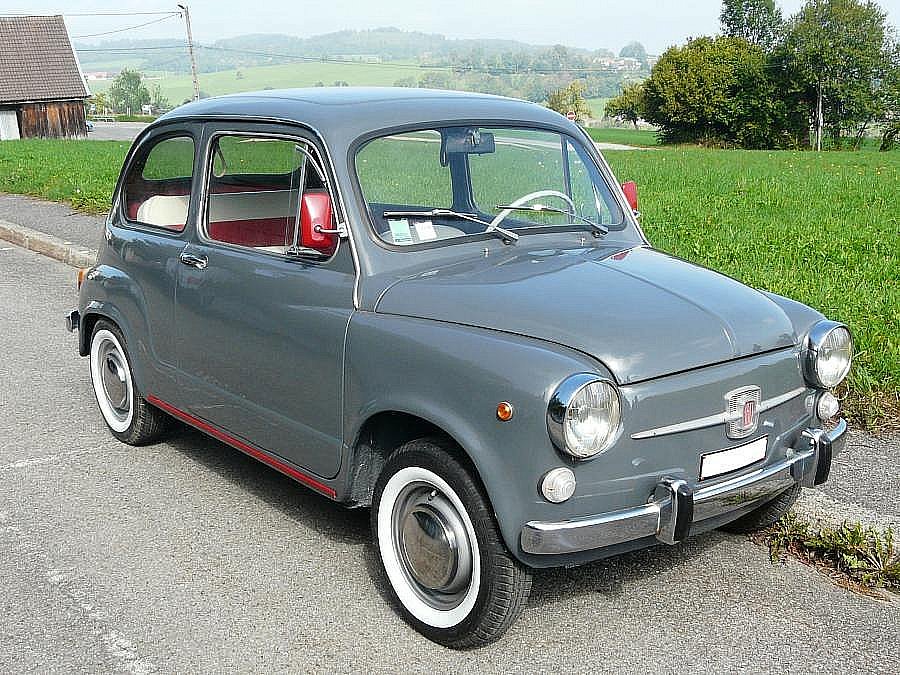 FIAT 600 1 0,8 29ch berline 1968