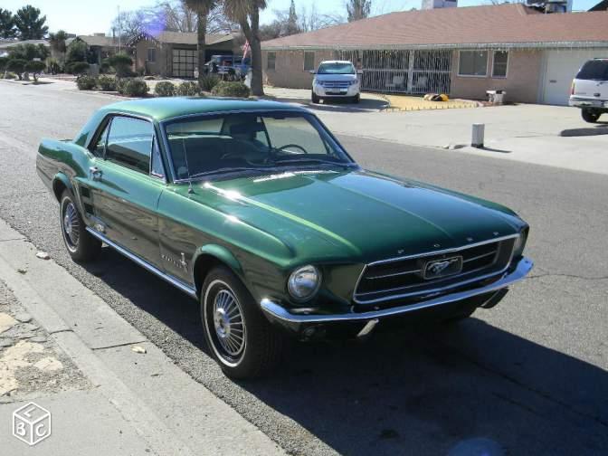 FORD MUSTANG I (1964-73) 4.7L V8 (289 ci) coupé 1967