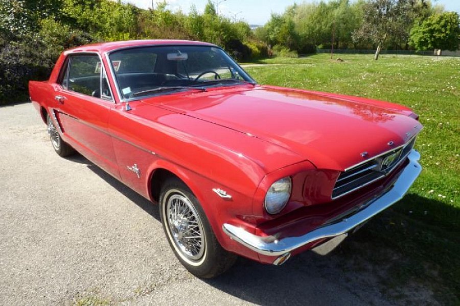 FORD MUSTANG I (1964-73) 4.7L V8 (289 ci) coupé 1965