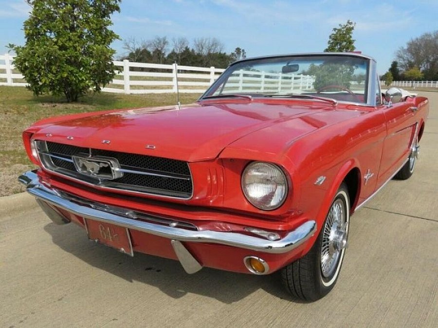 FORD MUSTANG I (1964-73) 4.7L V8 (289 ci) cabriolet 1964