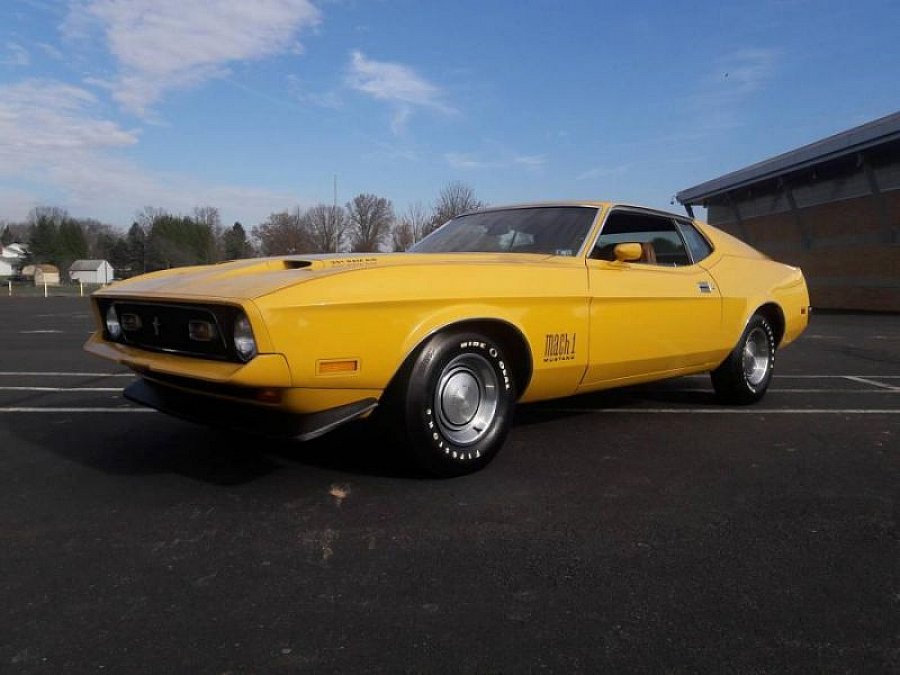 FORD MUSTANG I (1964-73) MACH 1 coupé 1972