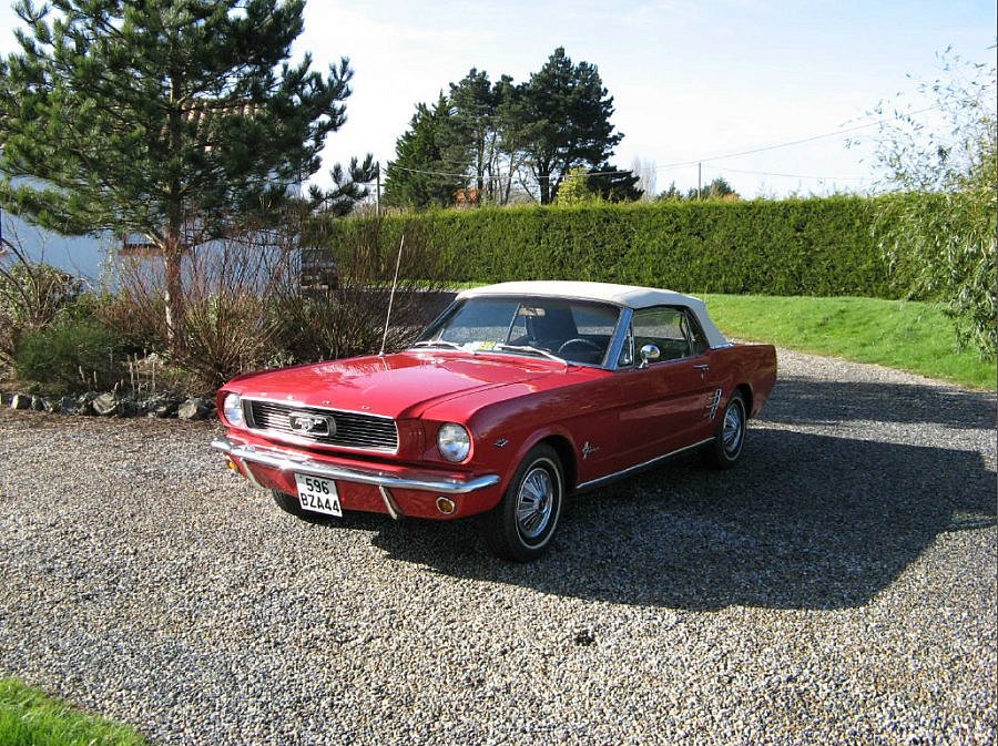 FORD MUSTANG I (1964-73) 4.7L V8 (289 ci) cabriolet 1966