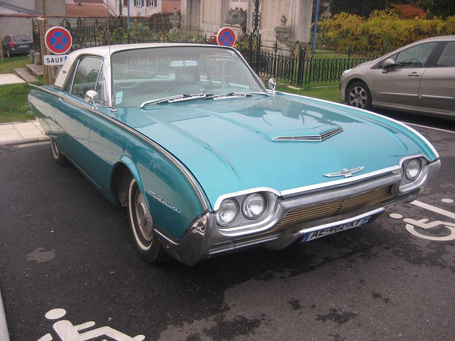 FORD USA THUNDERBIRD III Bullet Birds 6.4L V8 (390ci) coupé 1961