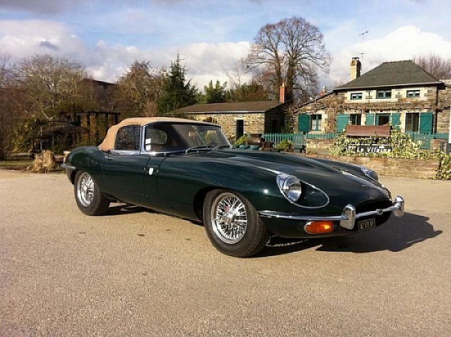 JAGUAR TYPE E Série 2 4.2L cabriolet 1969