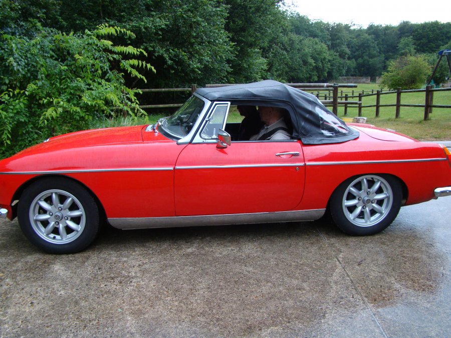 MG B V8 cabriolet 1972