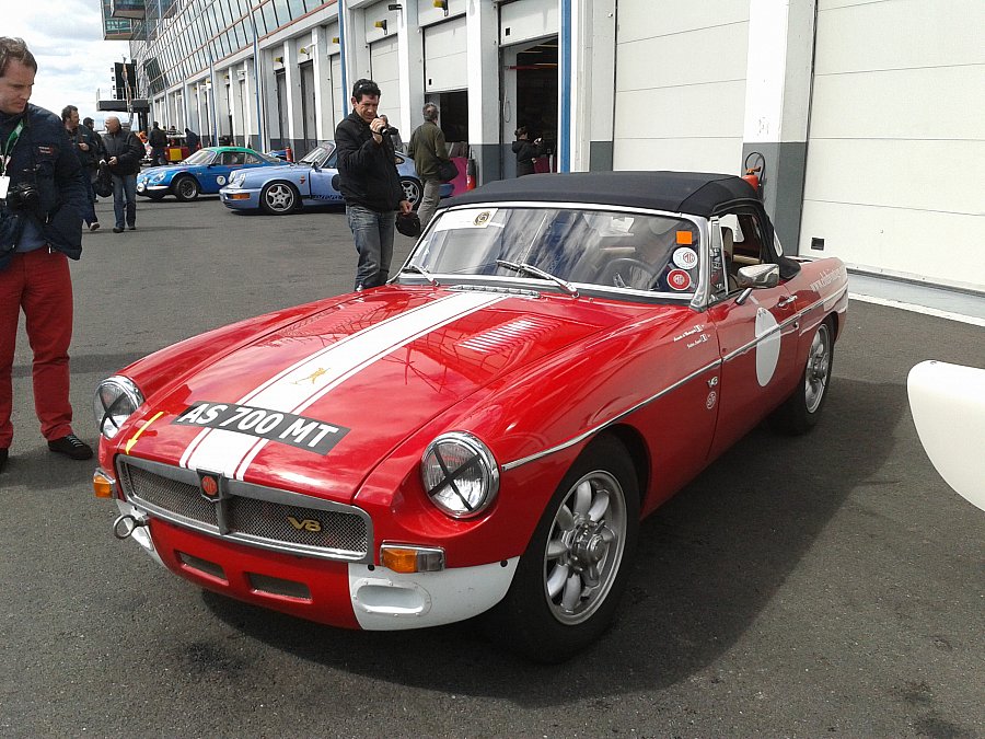 MG B V8 cabriolet 1975