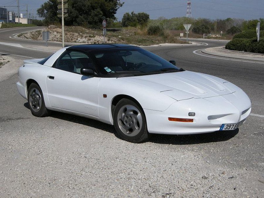 PONTIAC FIREBIRD IV V6 207 ci (3,4 L) (L32) cabriolet 1995