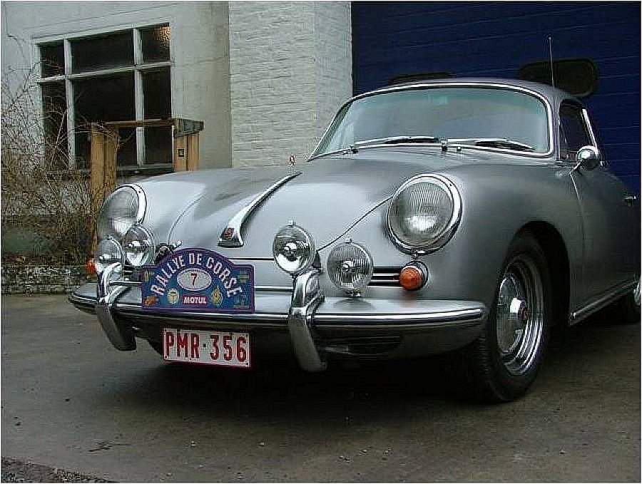 PORSCHE 356 B 1600 coupé 1963