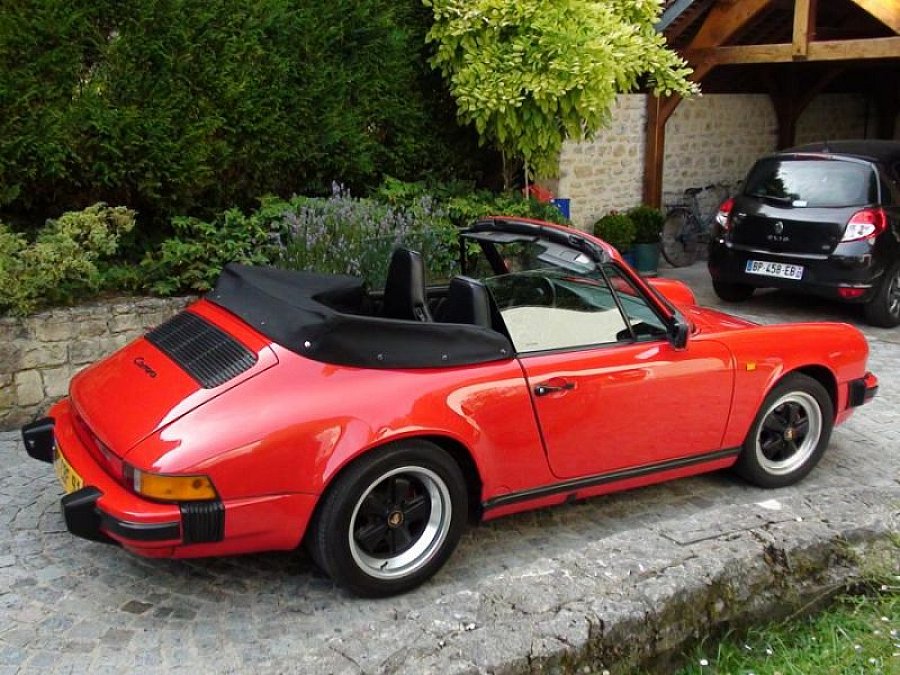 PORSCHE 911 G Carrera 3.2 Cabrio cabriolet 1989