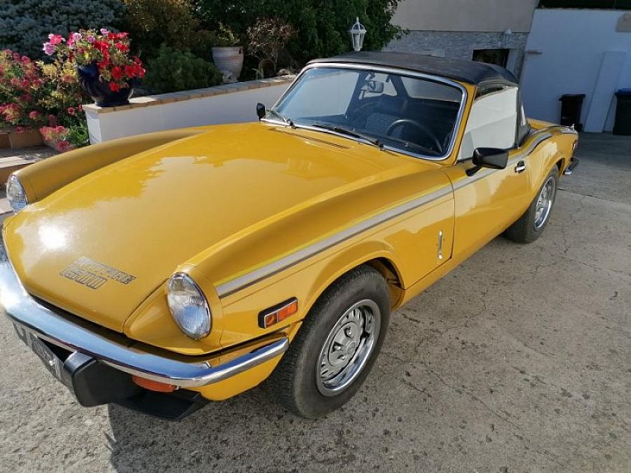 TRIUMPH SPITFIRE 1500 SH cabriolet 1979