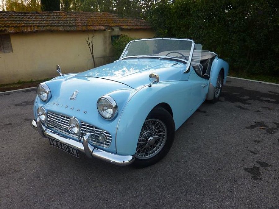 TRIUMPH TR3 A 2.0L 100ch cabriolet 1961