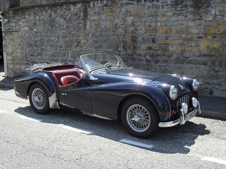 TRIUMPH TR3 A 2.0L 100ch cabriolet 1957