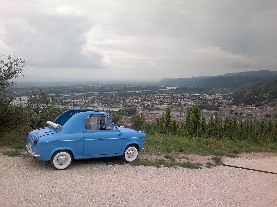 VESPA 400 cabriolet 1960