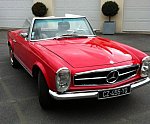 MERCEDES 280 W113 SL Pagode cabriolet 1968