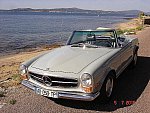 MERCEDES 280 W113 SL Pagode cabriolet 1971