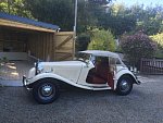 MG TYPE D MIDGET cabriolet 1952