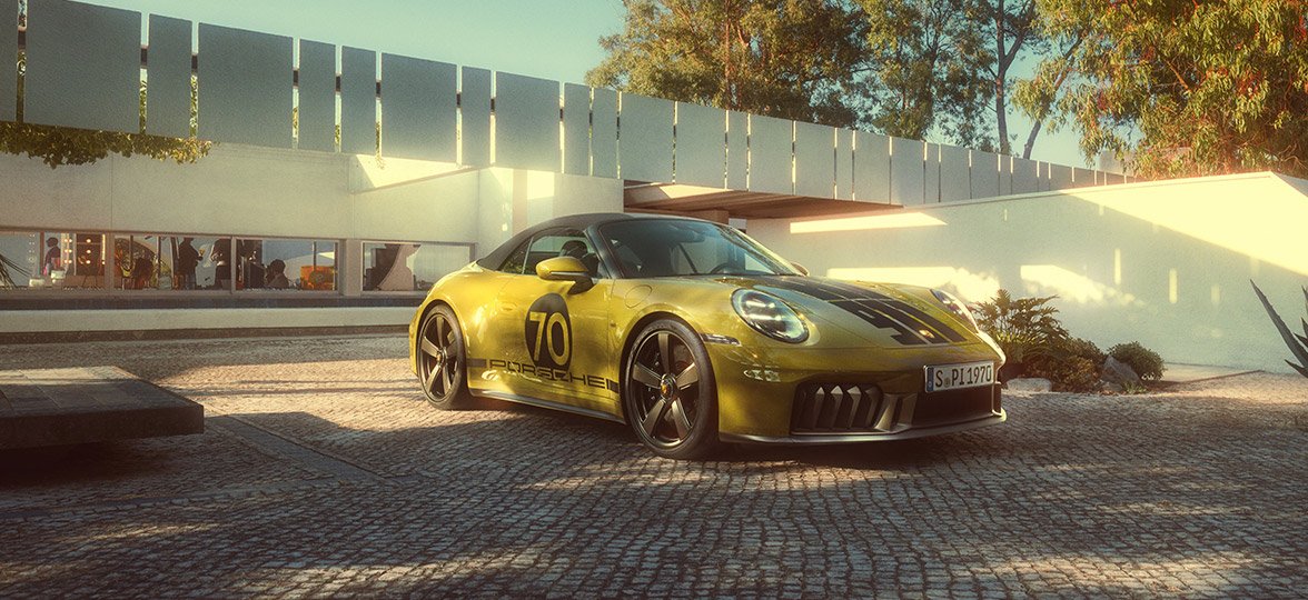 Nouvelle édition limitée Porsche 911 Spirit 70