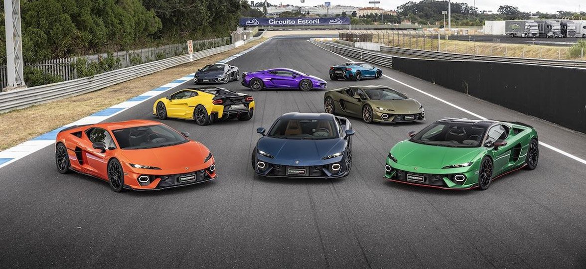 La Lamborghini Temerario entre en piste à Estoril