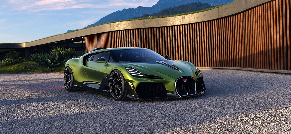 Bugatti dévoile le one-off Brouillard à Monterey