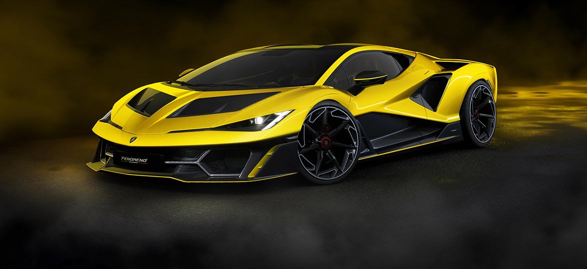 1080 ch pour l'édition limitée Lamborghini Fenomeno