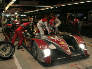 AUDI R10 aux 24 Heures du Mans 2008