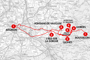 Deux jours sur les routes du Vaucluse