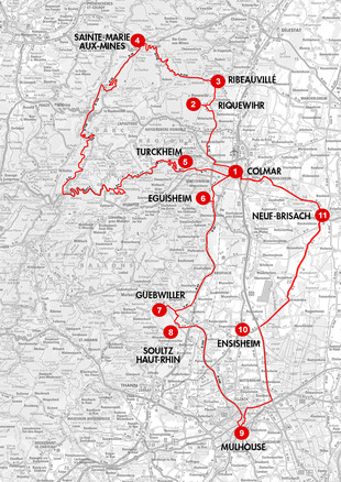 Deux jours sur les routes d'Alsace