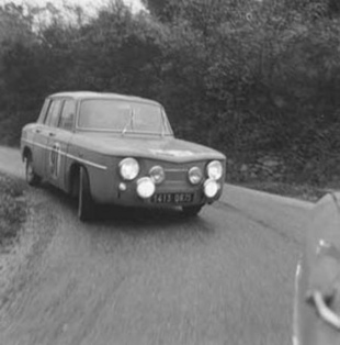 La R8 Gordini en course