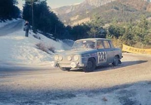 La R8 Gordini en course
