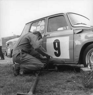 La R8 Gordini en course
