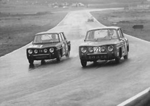 La R8 Gordini en course
