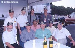 Dans le paddock avec l'écurie ATS