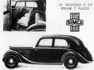Historique Simca