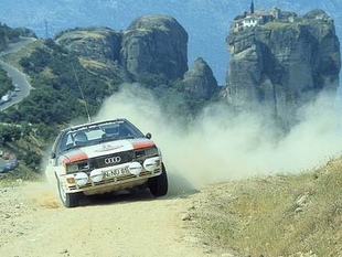 L'AUDI Quattro en compétition