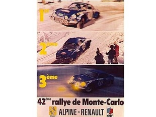 L'Alpine A 110 en compétition