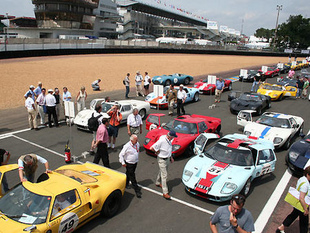 Les 40 ans de la victoire de la Ford GT 40 au Mans